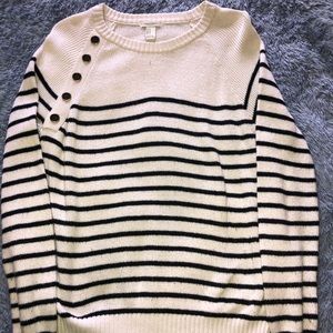 Forever 21 striped dress sweater